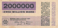 Weimarer Republik, Landesregierung Weimar, 2 Million Mark Bauhaus,Entwurf Herbert Bayer, -