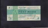 Deutschland, DDR, 5 Mark Ro.369b,DDR-31b, Forumscheck, Austauschnote, Serie: ZA, -