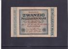 Deutsches Reich, Weimarer Republik, 20 Milliarden Mark 1923 Ro.115f,DEU-... 11.27 £ Tax included +  6.07 £ shipping