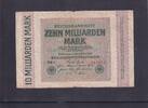 Deutsches Reich, Weimarer Republik, 10 Milliarden Mark 1923 Ro.114c,DEU-... 6.93 £ Tax included +  6.07 £ shipping