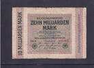 Deutsches Reich, Weimarer Republik, 10 Milliarden Mark 1923 Ro.114c,DEU-... 5.20 £ Tax included +  6.07 £ shipping