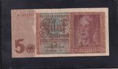 Drittes Reich, Deutsche Reichsbank, 5 Reichsmark Ro.179a,DEU-220a, KN 7stellig, -