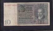 Weimarer Republik, Reichsbank, 10 Reichsmark 1929 Ro.173a,DEU-183a, Frie... 3.46 £ Tax included +  6.06 £ shipping