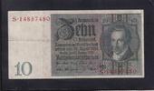 Weimarer Republik, Reichsbank, 10 Reichsmark 1929 Ro.173a,DEU-183a, Frie... 3.46 £ Tax included +  6.06 £ shipping