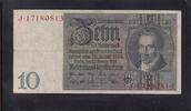 Weimarer Republik, Reichsbank, 10 Reichsmark 1929 Ro.173a,DEU-183a, Frie... 3.46 £ Tax included +  6.07 £ shipping