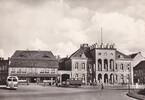 Deutschland, DDR, Mecklenburg-Vorpommern, Ansichtskarte Neustrelitz, Marktplatz, -