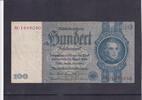 Drittes Reich, Deutsche Reichsbank, 100 Reichsmark Ro.176b,DEU-211b, Zwischenform, Wz.Kopf, Udr.Bst.G, Serie:M, -