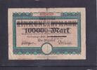 Deutsches Reich, Schlesien, 100000 Mark auf 100 Mark Waldenburg Magistrat, -