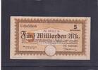 Deutsches Reich, Nordrhein-Westfalen, 5 Milliarden Mark Gummersbach Stadtkasse, -