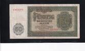Deutschland, Sowjetische Besatzungszone, 50 Deutsche Mark Ro.345a,SBZ-16,KN 6stellig, UdSSR Druck, 1 Sbst.vor KN, Serie:C -