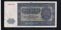 Deutschland, Sowjetische Besatzungszone, 100 Deutsche Mark Ro.346,SBZ-17, Serie: B -