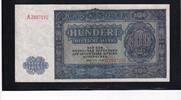 Deutschland, Sowjetische Besatzungszone, 100 Deutsche Mark Ro.346,SBZ-17, Serie: A -