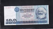 Deutschland, DDR, 100 Mark 1975 Ro.363a, DDR-25a,Typensatz, Serie:AJ, fa... 9.52 £ Tax included +  6.06 £ shipping