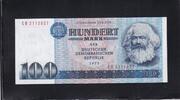 Deutschland DDR, 100 Mark 1975 Ro.363c, DDR-25,Computersatz, Serie: CB, ... 8.65 £ Tax included +  6.06 £ shipping