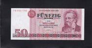 Deutschland DDR, 50 Mark 1971 Ro. 360c, DDR-22c, Computerdruck, Serie: F... 6.07 £ Tax included +  6.07 £ shipping