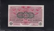 Österreich 1 Krone mit Stempel DEUTSCHÖSTERREICH, -