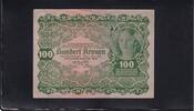 Österreich 100 Kronen 1922 leicht gebraucht II, 3.46 £ Tax included +  6.07 £ shipping