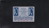 Alliierte Besatzung,Französische Besatzungszone 10 Pfennig Württemberg-Hohenzollern, Ro.215a, FBZ-8a, Serie:B, KN, -