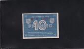 Alliierte Besatzung,Französische Besatzungszone 10 Pfennig Baden, FBZ-2d, Ro.209d, Serie:B No,KN 6 stellig, -