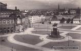 Deutsches Reich, Sachsen, Ansichtskarte Dresden, Theater Platz, Verlag Otto Fleischmann, -