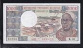 Republik Kongo 1000 Francs -