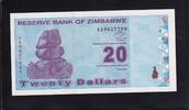 Simbabwe 20 Dollars 2009 GEM UNC,
