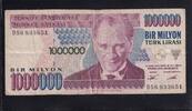 Türkei 1000000 Lirasi -