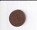 Deutsches Reich, Weimarer Republik, 1 Reichspfennig Kupfer, -