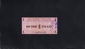 Frankreich 1 Franc Lagergeld für Kriegsgefangene mit Stempel No. 42, (Evron, Mayene)? -
