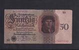 Weimarer Republik, Reichsbank, 50 Reichsmark Ro.170, DEU-176, Serie:A, Udr. Bst.D, -