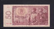 Tschechoslowakei, 50 Kronen 1964 Serie: J 17 gebraucht III-, 17.35 £ Tax included +  6.07 £ shipping