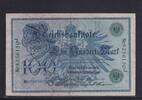 Weimarer Republik, Reichsbank, 100 Mark 1908(1918) Ro.34, DEU-67, grüne ... 1.73 £ Tax included +  6.07 £ shipping