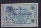 Weimarer Republik, Reichsbank, 100 Mark 1908(1918) Ro.34, DEU-67, grüne ... 1.73 £ Tax included +  6.07 £ shipping