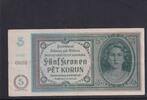 Drittes Reich, Böhmen und Mähren, 5 Kronen Ro.559a, ZWK-10a, Serie: G, -