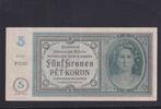 Drittes Reich, Böhmen und Mähren, 5 Kronen Ro.559a, ZWK-10a, Serie: P, -