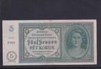 Drittes Reich, Böhmen und Mähren, 5 Kronen Ro.559a, ZWK-10a, Serie: P, -