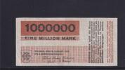 Weimarer Republik, Thüringen, 1 Million Mark Bauhaus, Entwurf Herbert Bayer, Weimar Landesregierung, -