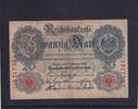 Kaiserreich, Reichsbanknote, 20 Mark 1914 Ro.47b, DEU-41b, KN 7 stellig ... 1.73 £ Tax included +  6.07 £ shipping