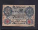 Kaiserreich, Reichsbanknote, 20 Mark 1914 Ro.47b, DEU-41b, KN 7 stellig ... 4.33 £ Tax included +  6.07 £ shipping