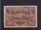 Kaiserreich, Reichsbanknote, 20 Mark 1914 Ro.49a, DEU-55a, KN 6 stellig,... 4.33 £ Tax included +  6.07 £ shipping