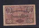Kaiserreich, Reichsbanknote, 20 Mark 1914 Ro.49b, DEU-55b, KN 7 stellig,... 3.46 £ Tax included +  6.07 £ shipping