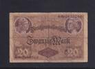 Kaiserreich, Reichsbanknote, 20 Mark 1914 Ro.49b, DEU-55b, KN 7 stellig,... 3.46 £ Tax included +  6.07 £ shipping