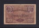 Kaiserreich, Reichsbanknote, 20 Mark 1914 Ro.49b, DEU-55b, KN 7 stellig,... 3.46 £ Tax included +  6.07 £ shipping