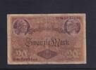 Kaiserreich, Reichsbanknote, 20 Mark 1914 Ro.49b, DEU-55b, KN 7 stellig,... 8.67 £ Tax included +  6.07 £ shipping