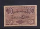 Kaiserreich, Reichsbanknote, 20 Mark 1914 Ro.49b, DEU-55b, KN 7 stellig,... 3.46 £ Tax included +  6.07 £ shipping