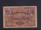 Kaiserreich, Reichsbanknote, 20 Mark 1914 Ro.49b, DEU-55b, KN 7 stellig,... 3.46 £ Tax included +  6.07 £ shipping