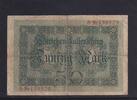 Kaiserreich, Reichsbanknote, 50 Mark 1914 Ro.50a, DEU-56a, KN 6 stellig ... 3.46 £ Tax included +  6.07 £ shipping