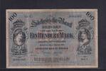 Deutsches Reich, Sachsen, , 100 Mark Sächsische Bank Dresden, Serie: I, mit Hand Unterschrift, -