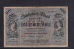 Deutsches Reich, Sachsen, , 100 Mark Sächsische Bank Dresden, Serie: III, mit Hand Unterschrift, -