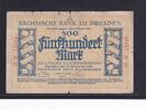 Deutsches Reich, Sachsen, 500 Mark Sächsische Bank Dresden, -